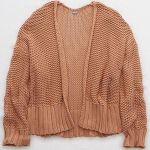 Aerie easy cropped cardigan
